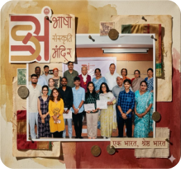 Bhasha Sanskruti Mandir students