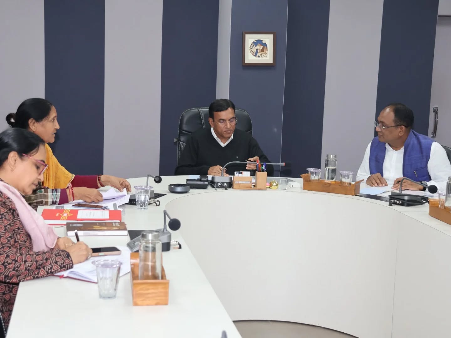 Second Gujarat Nai Talim Sangh Executive Meet 2025–26 Held at Gujarat Vidyapith