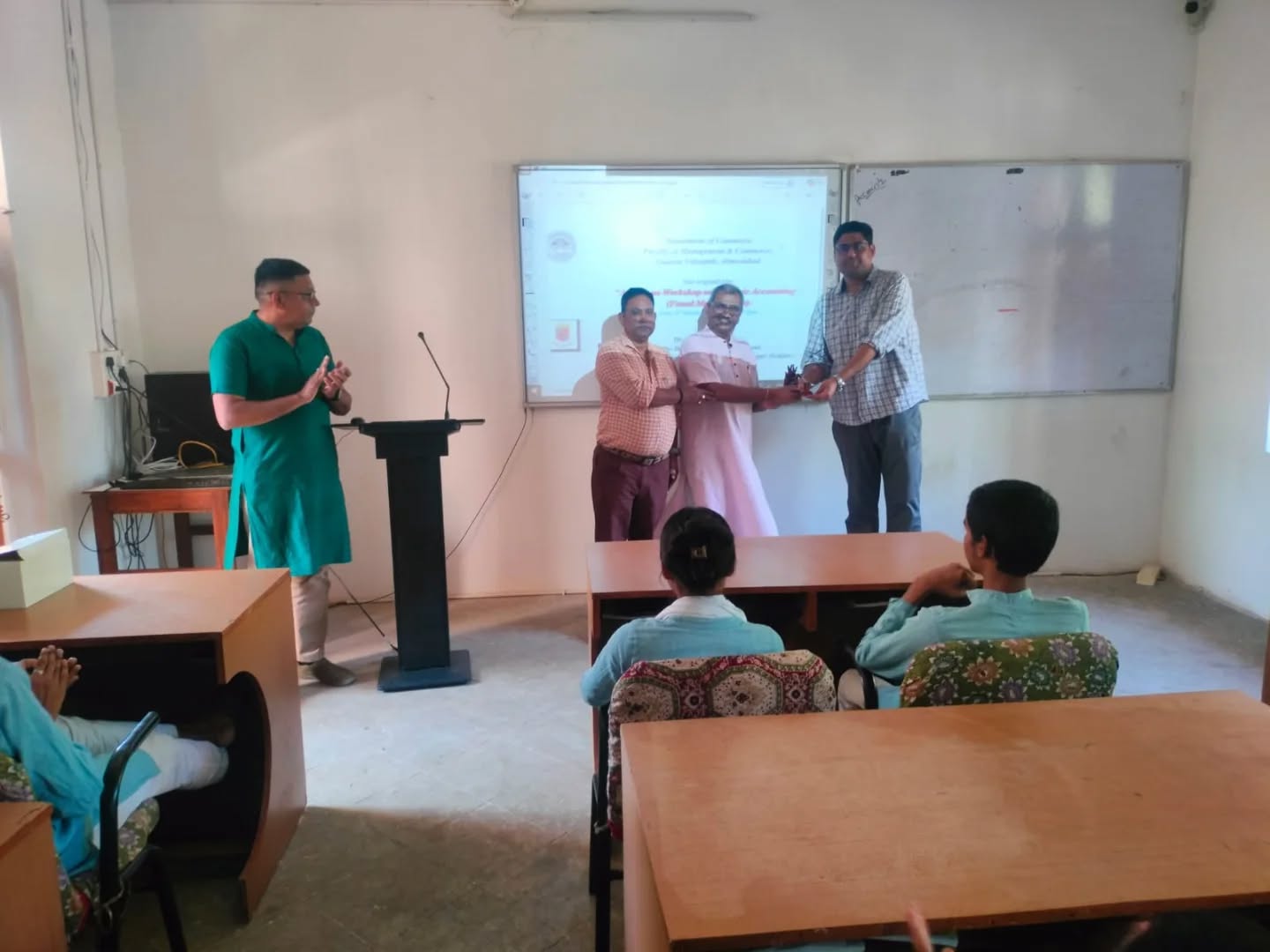 Gujarat Vidyapith Hosts Forensic Accounting & Fraud Management Workshop with NFSC Collaboration