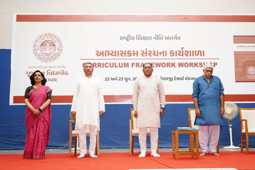 Gujarat Vidyapith Launches Two-Day NEP Curriculum Development Workshop