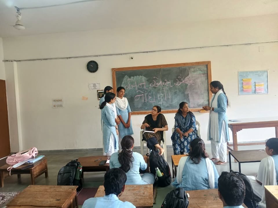 NSS selection held; students inspired for social service.