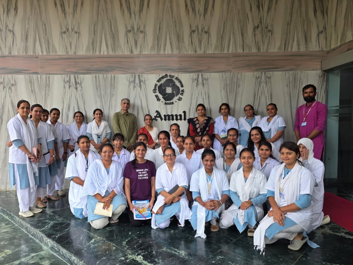Students from Food & Nutrition Department Visited Amul Dairy & Chocolate Unit | 14/08/2026