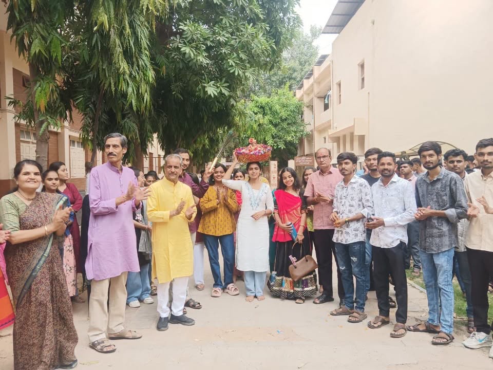 Gujarat Vidyapith echoes with festive chants of Jai Kanhaiya Lal Ki! | 04/09/2026